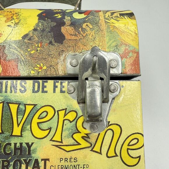 Vintage Galvanized Tin Storage Lunch Box by The MacBeth Collection - Picture 9 of 17